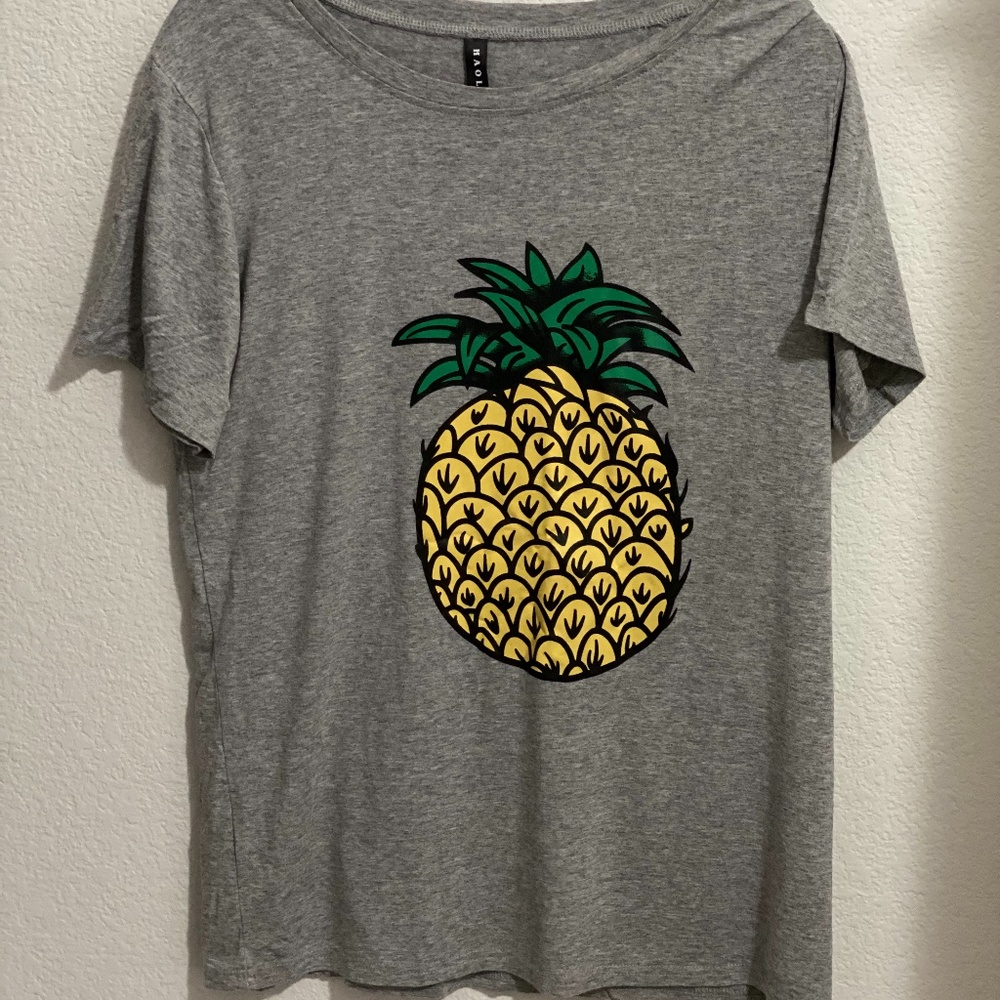 Pineapple Oversized Blouse